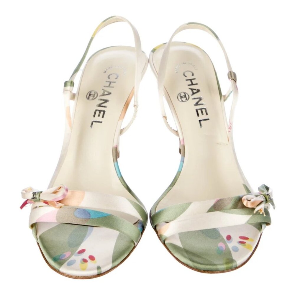 Chanel Slingback Sandals size 37